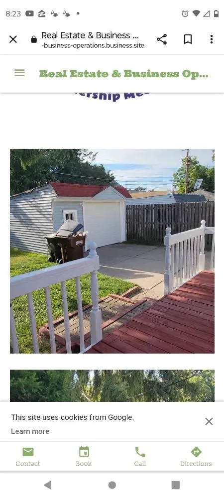 Slide of LLC creative builders