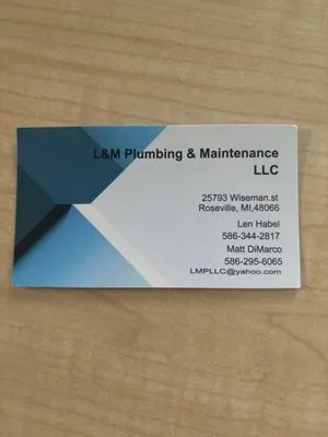 L&M Plumbing and Maintenance