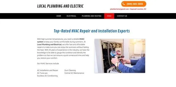 Top-rated drain cleaning in Hopewell Junction, NY by Local Plumbing and Electric