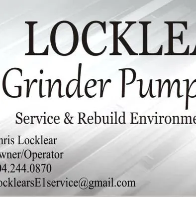 Slide of Locklear's Grinder Pump Services