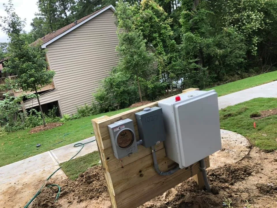 Slide of Locklear's Grinder Pump Services