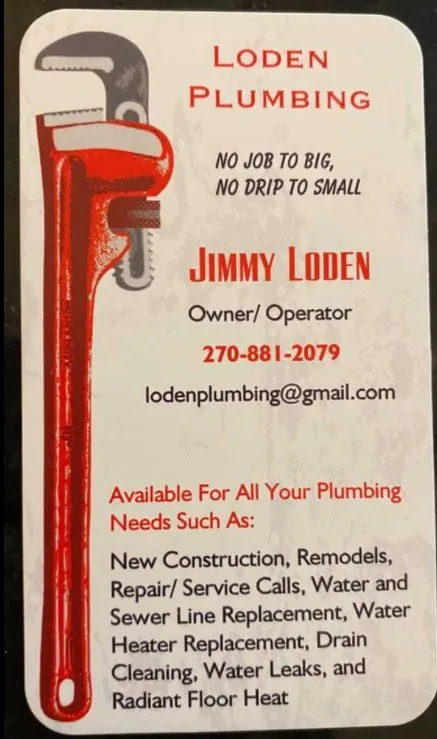 Slide of Loden Plumbing