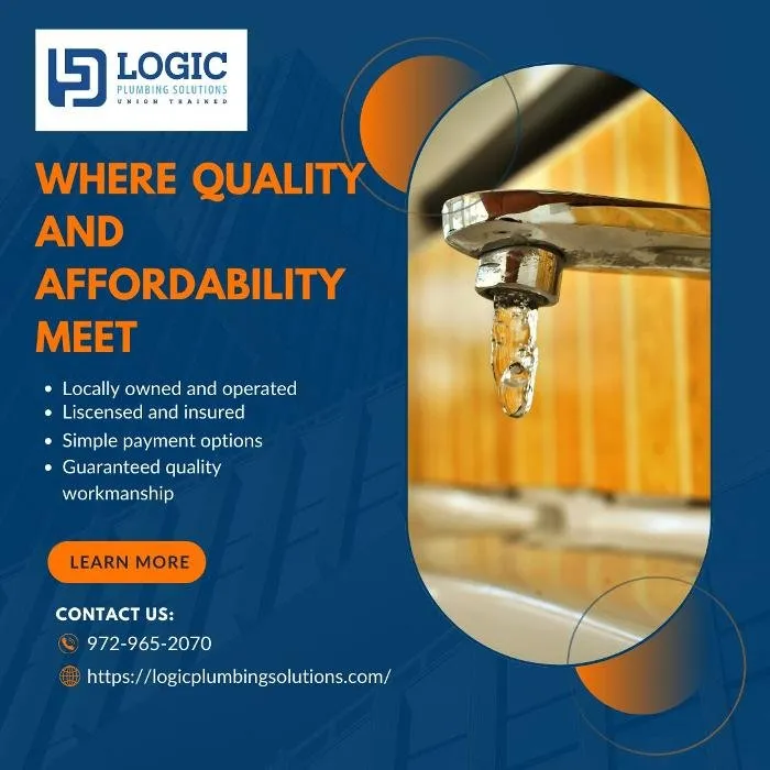 Slide of Logic Plumbing Solutions
