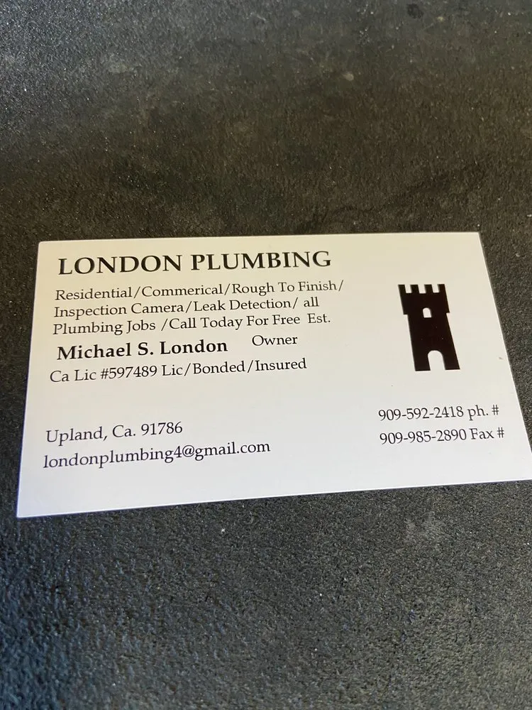Slide of London Plumbing