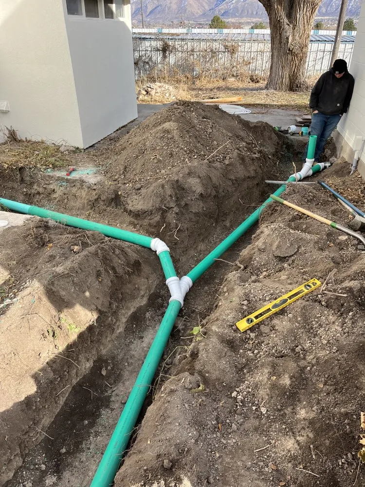 Slide of Lone Peak Excavation