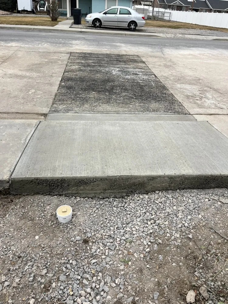 Slide of Lone Peak Excavation