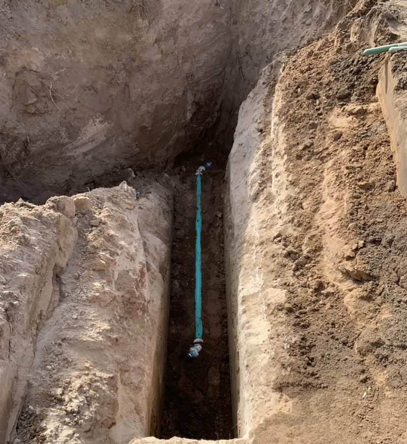 Slide of Lone Peak Excavation