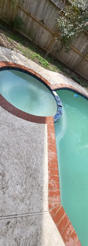 Slide of Lone Star Pools