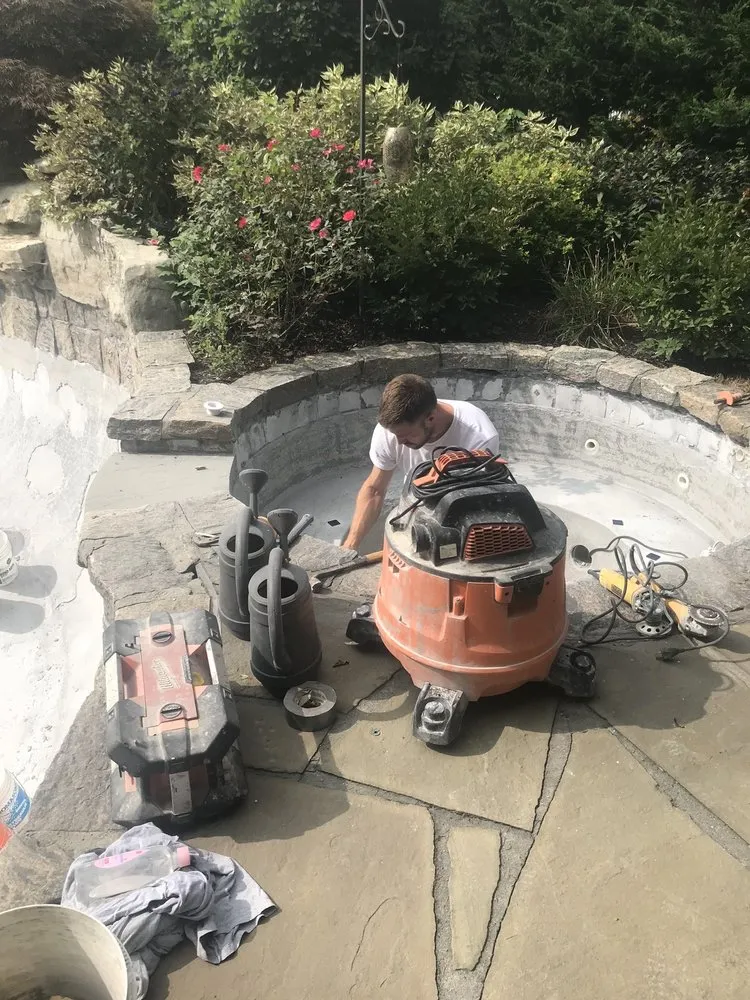 Slide of Long Island Marble Dusting