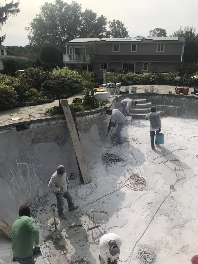 Slide of Long Island Marble Dusting