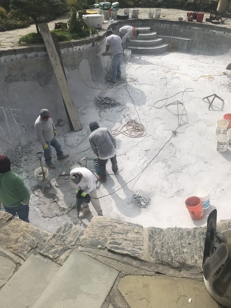 Slide of Long Island Marble Dusting