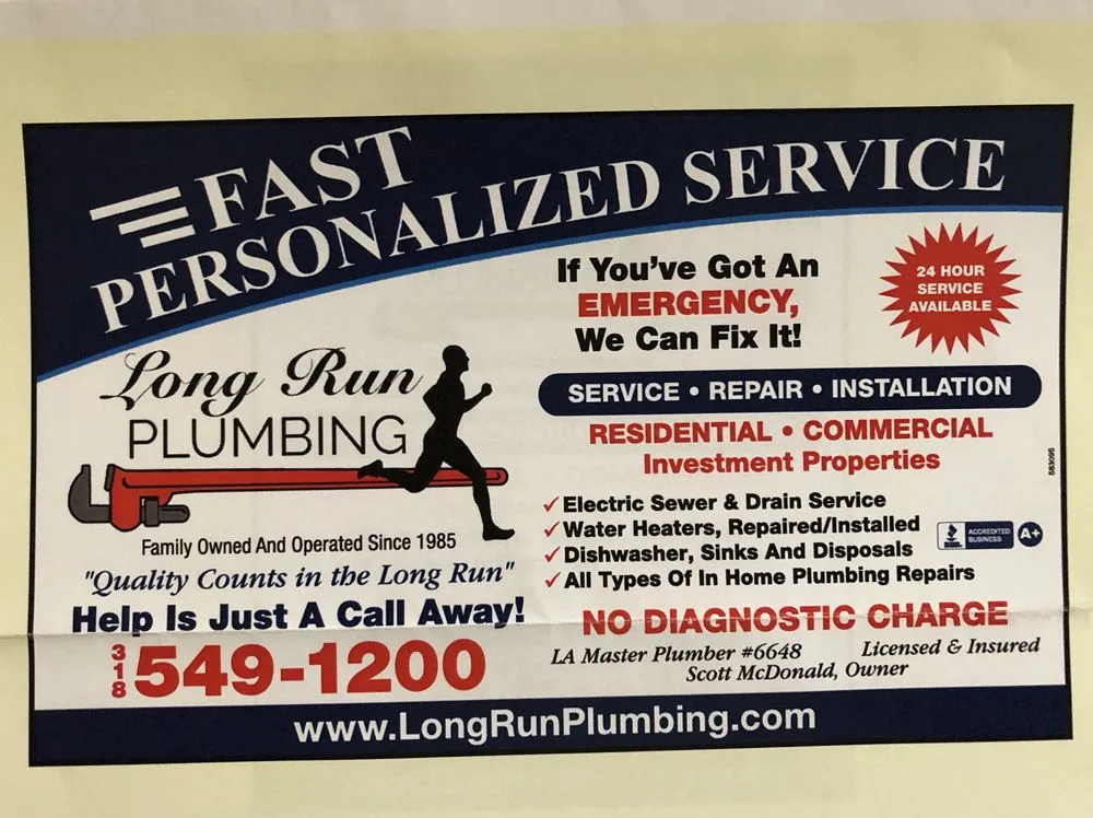 Slide of Long Run Plumbing