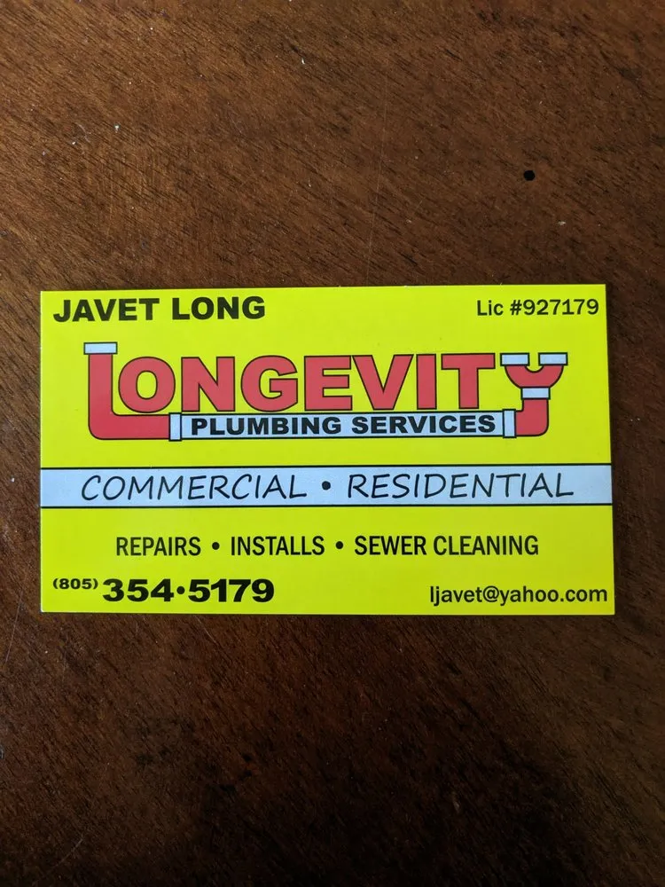 Slide of Longevity Plumbing Services