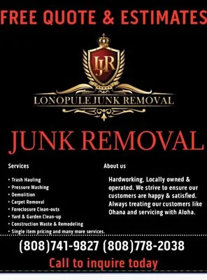 Lonopule Junk Removal Logo