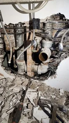 Lopez Plumbing & Heating Mechanical Logo