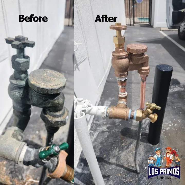 Slide of Los Primos Plumbing