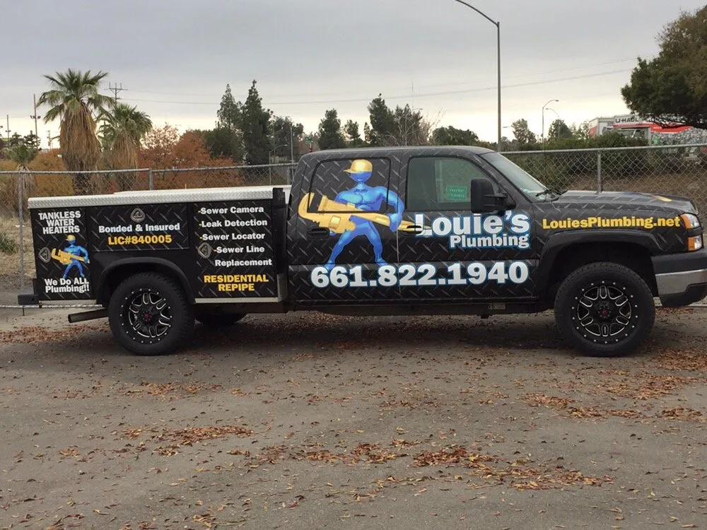 Slide of Louies Plumbing