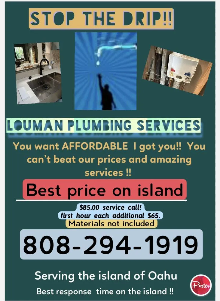 Slide of Louman Plumbing Services