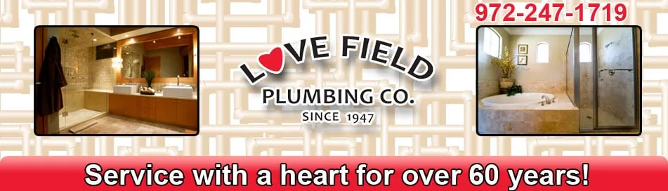 Slide of Love Field Plumbing Co