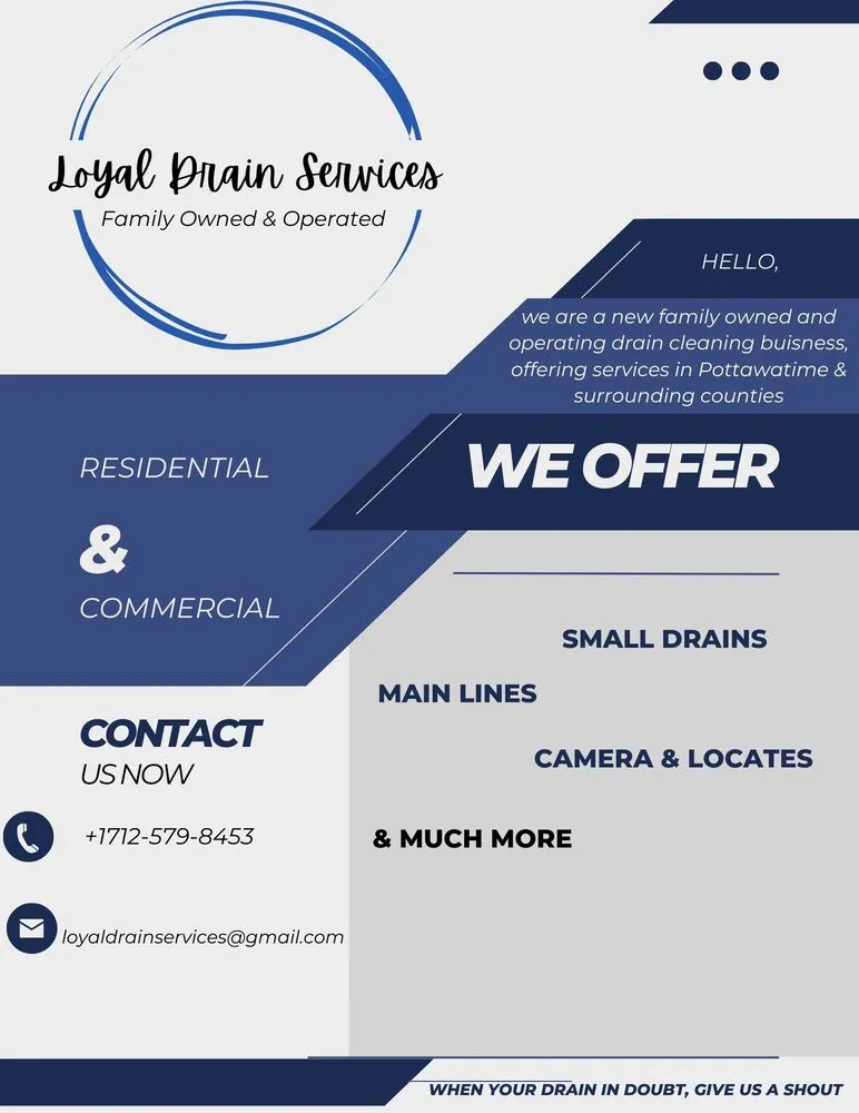 Slide of Loyal Drain Services
