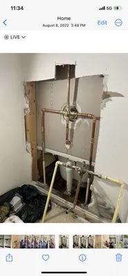 LP Home Plumbing & Drain Logo