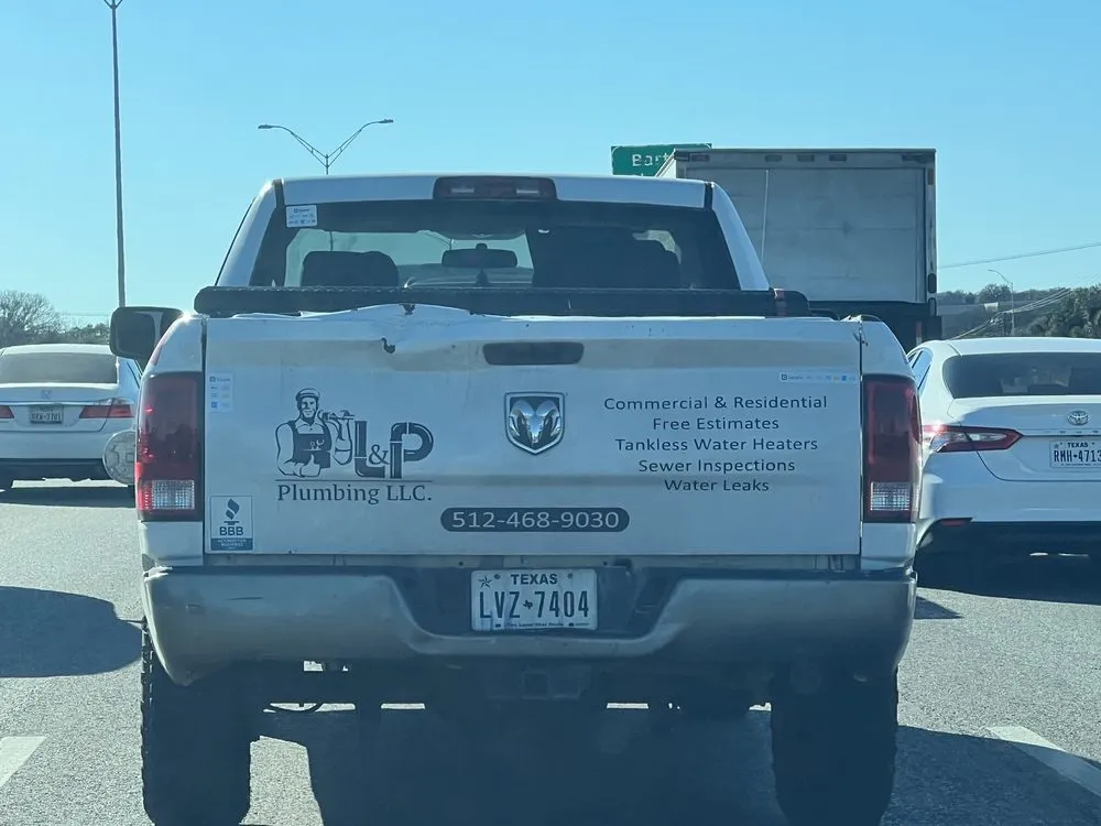 Slide of L&P Plumbing