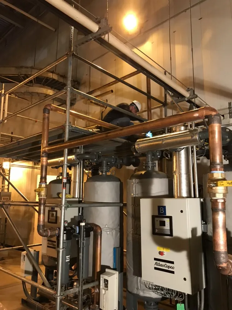 Slide of L&R maintenance mechanical