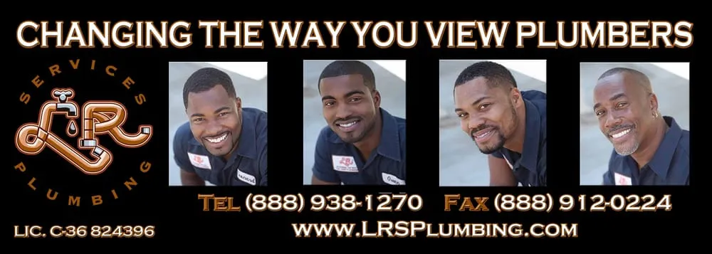 Slide of LR Services Plumbing