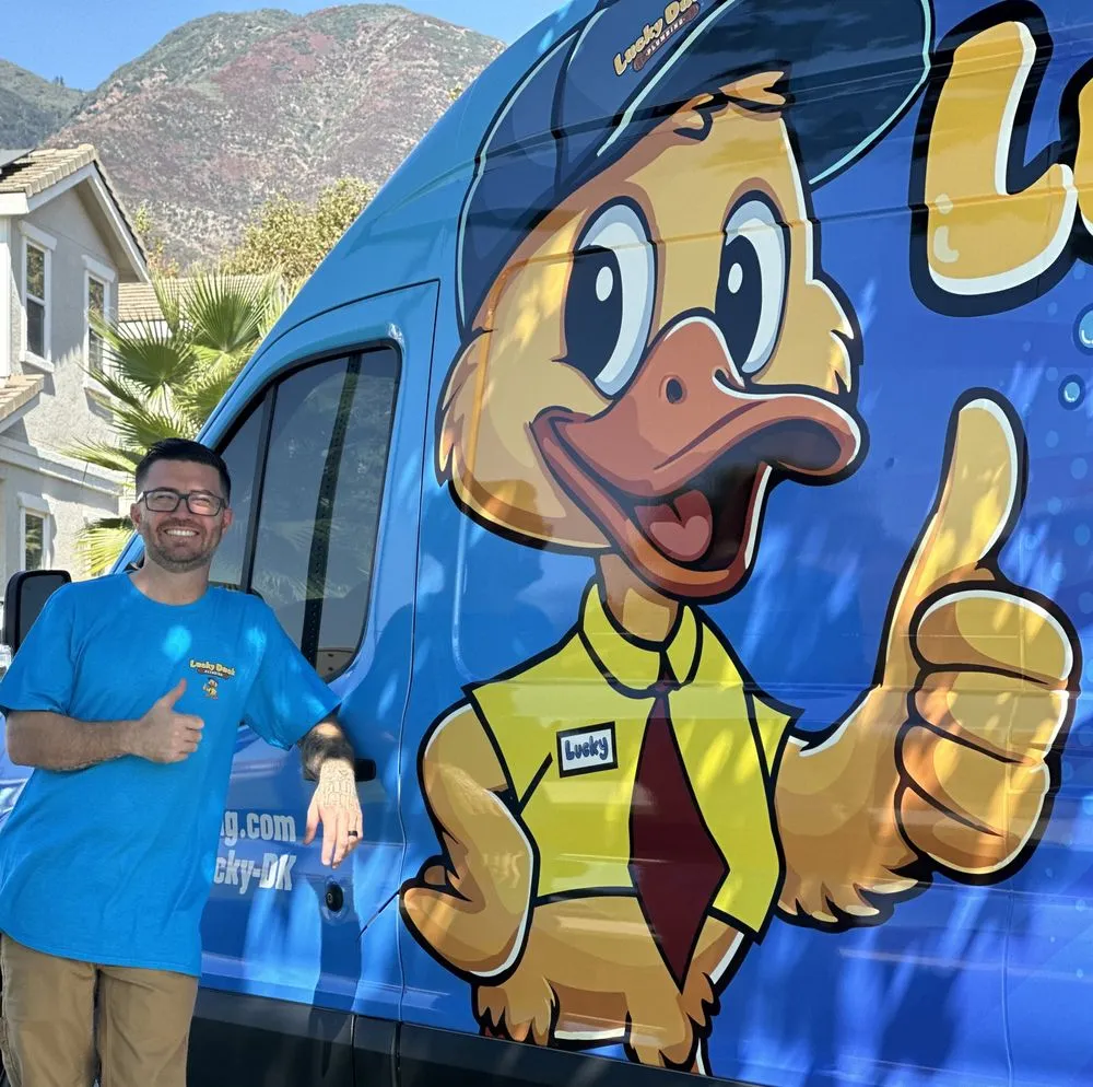 Slide of Lucky Duck Plumbing