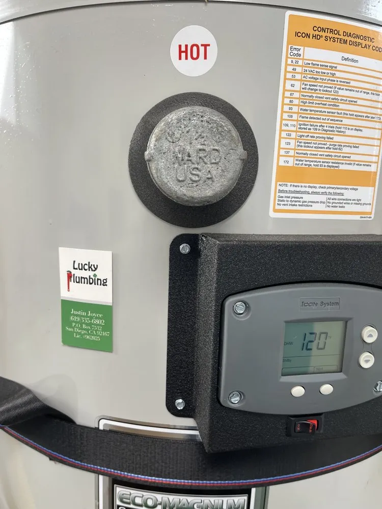 Slide of Lucky Plumbing