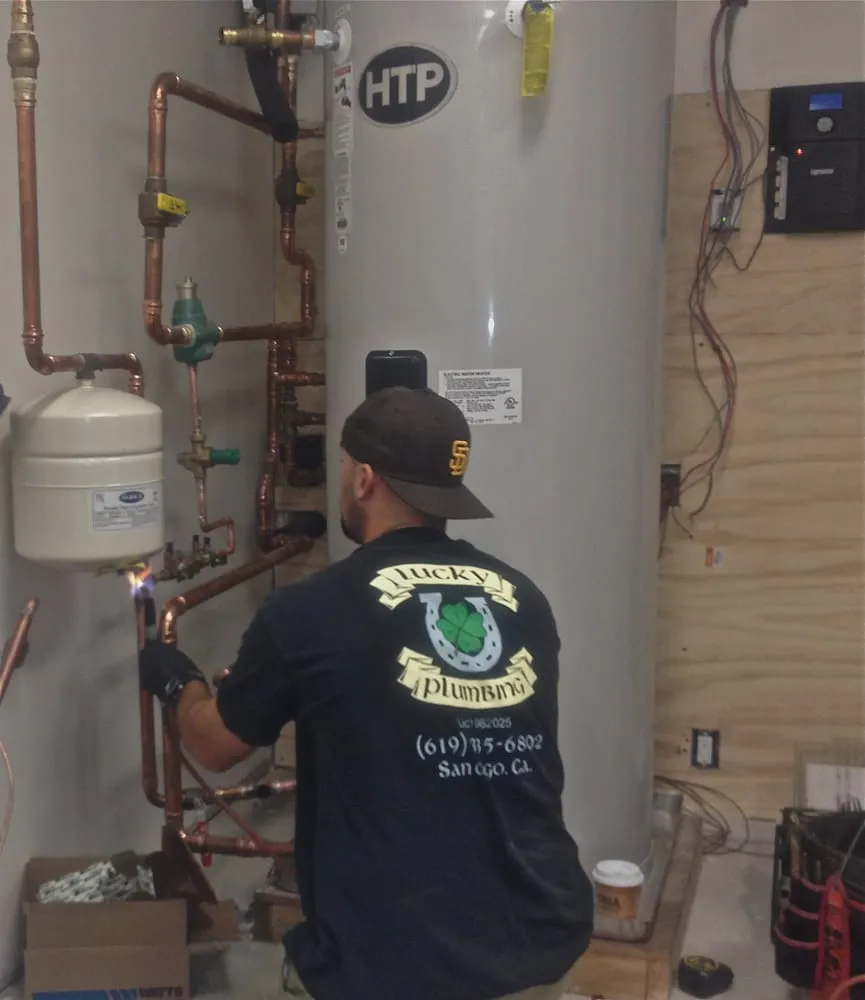 Slide of Lucky Plumbing