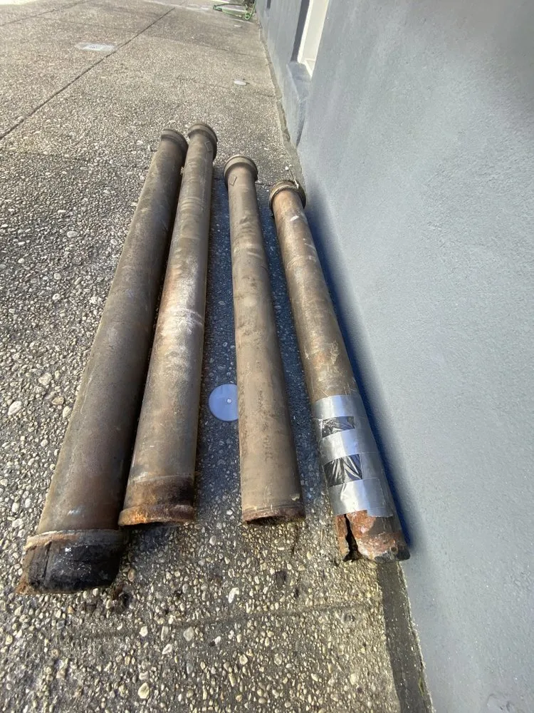 Slide of Lujan plumbing/drain cleaning