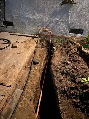 LUX Plumbing and Drains Logo