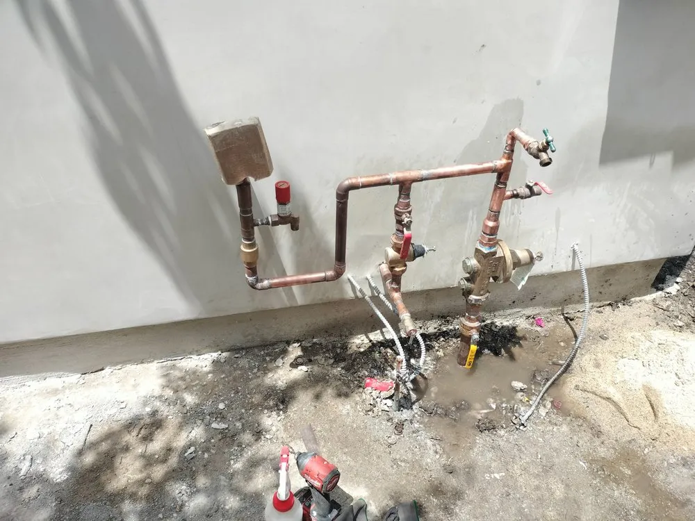 Slide of Lux plumbing