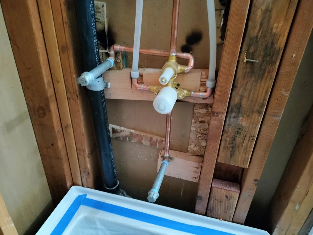 Slide of Lux plumbing