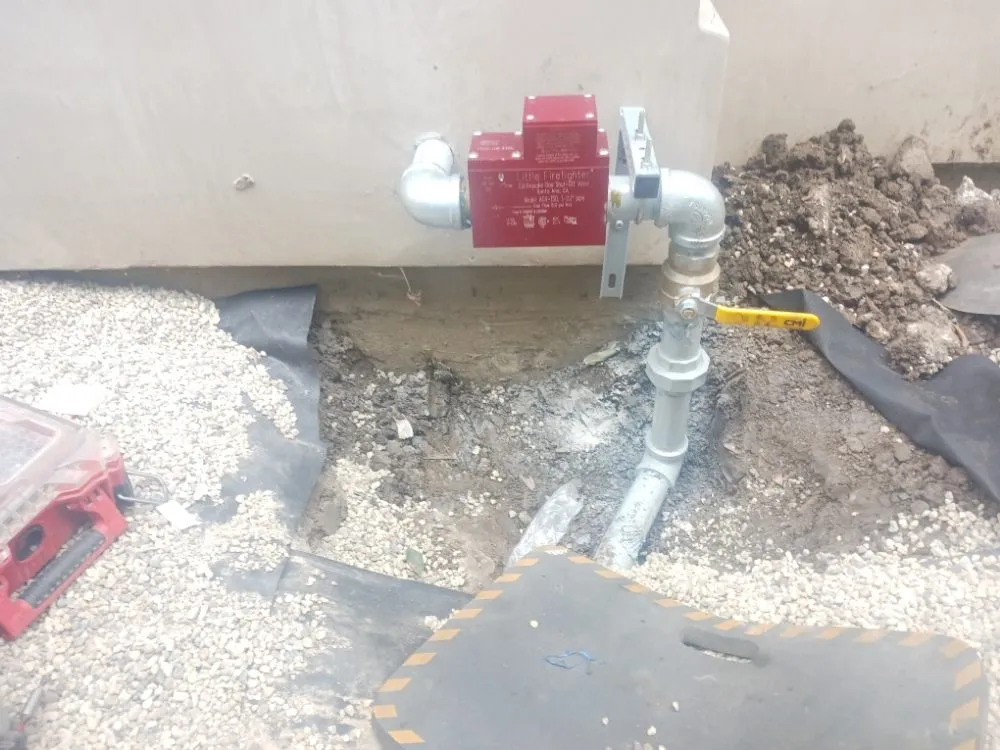 Slide of Lux plumbing