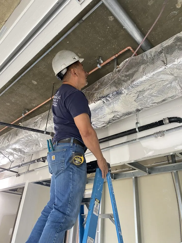 Slide of LV Plumbing