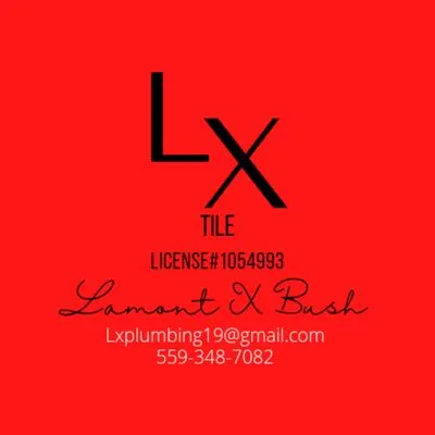 LX Plumbing and Tile Logo