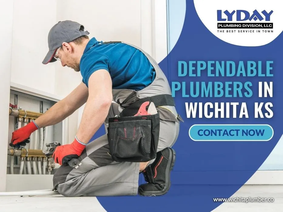 Affordable water heater service in Wichita, KS by Lyday Plumbing