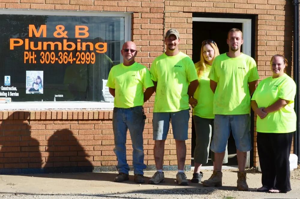 Slide of M & B Plumbing