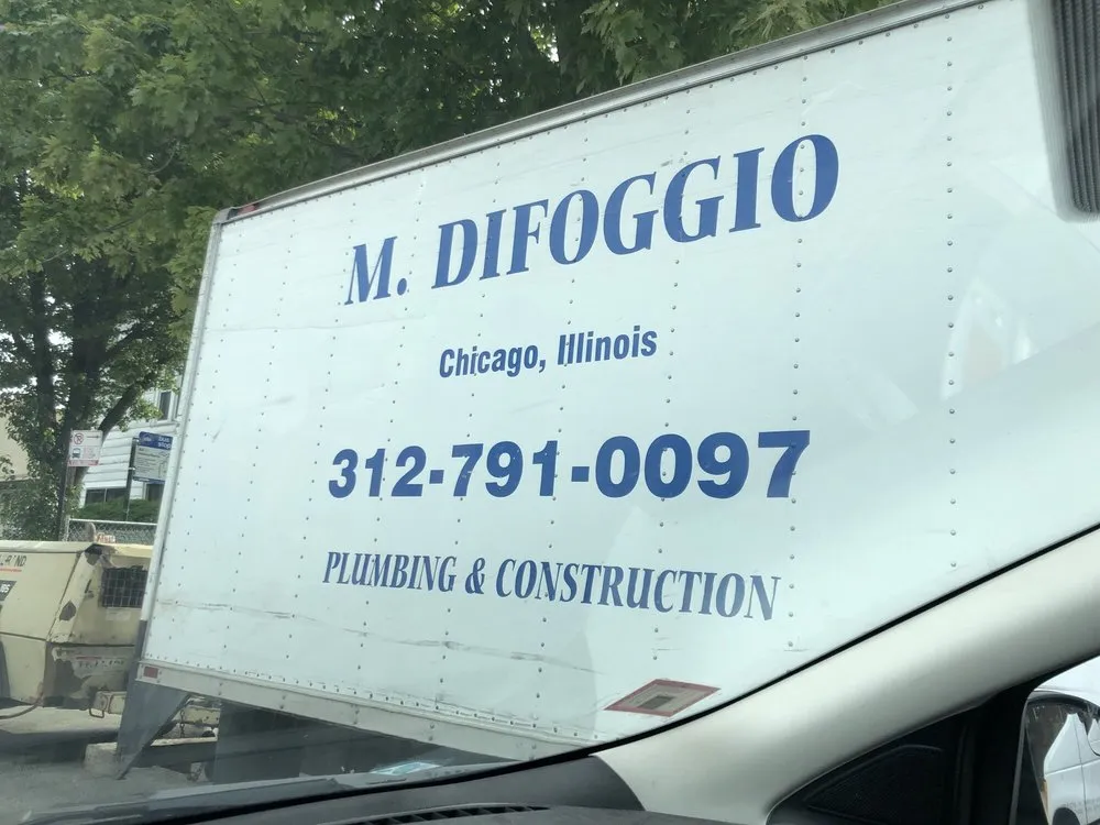 Slide of M DiFoggio Plumbing