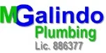 M Galindo Plumbing Logo