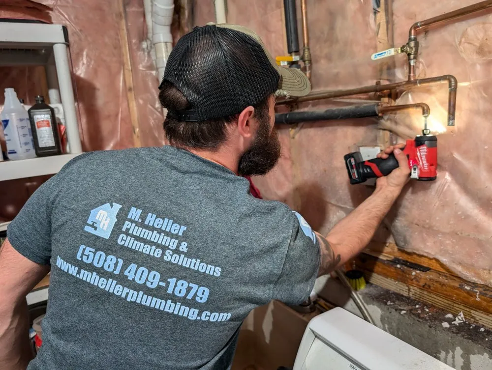 Slide of M Heller Plumbing & Climate Solutions