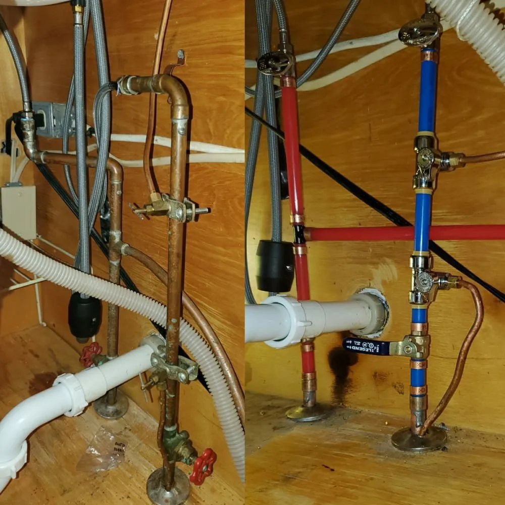 Quality pipe repair for homes in York, PA by M4K Plumbing Drain & Services