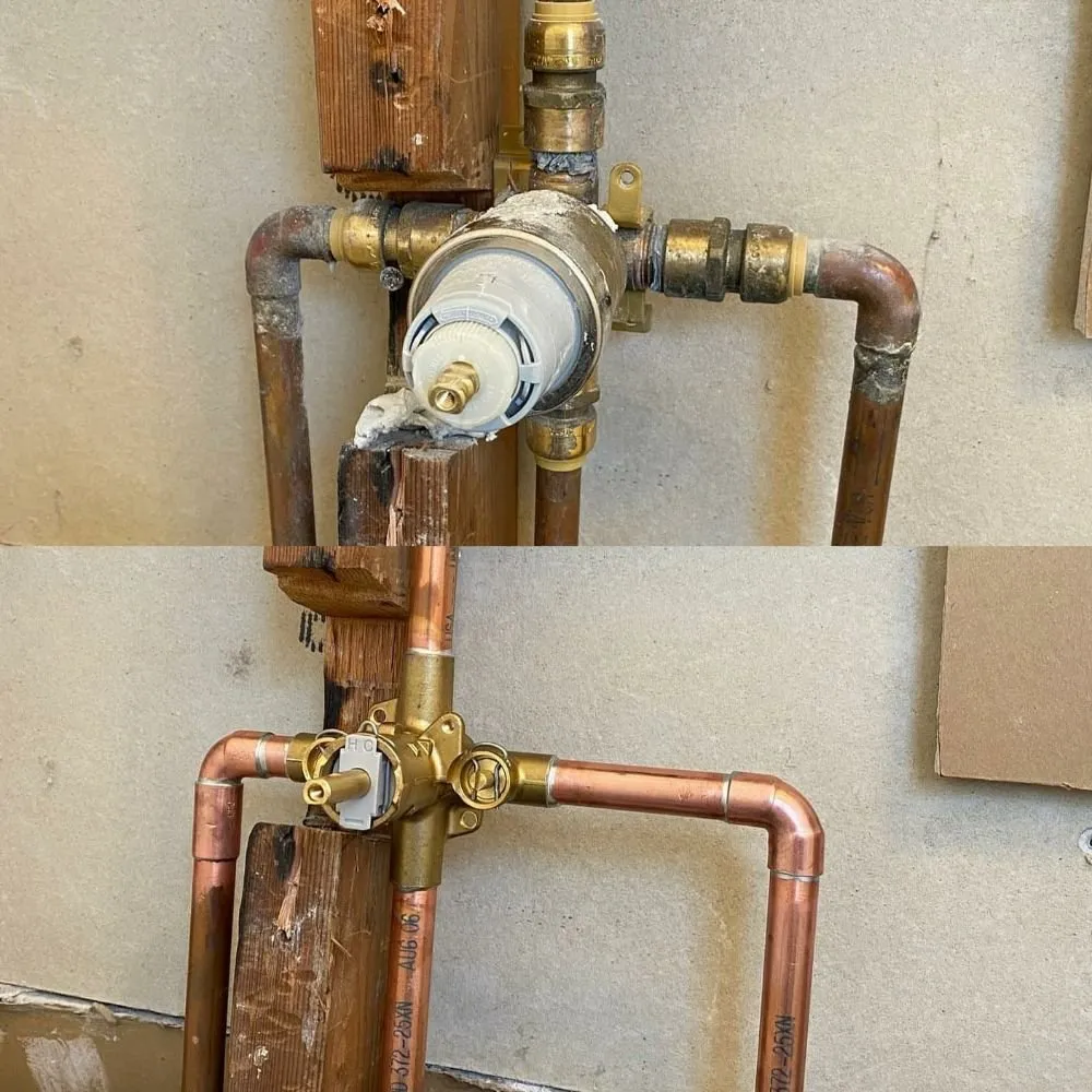 Slide of M4K Plumbing Drain & Services