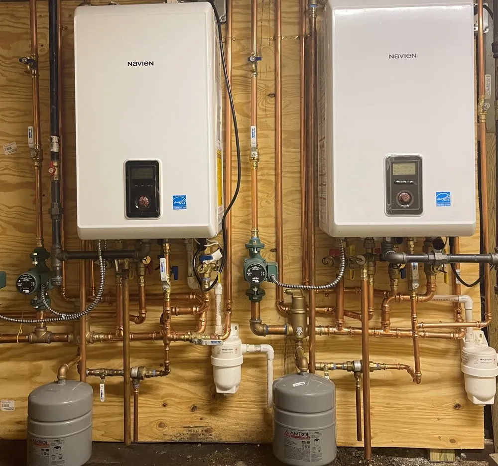 Slide of M&A Plumbing and Heating