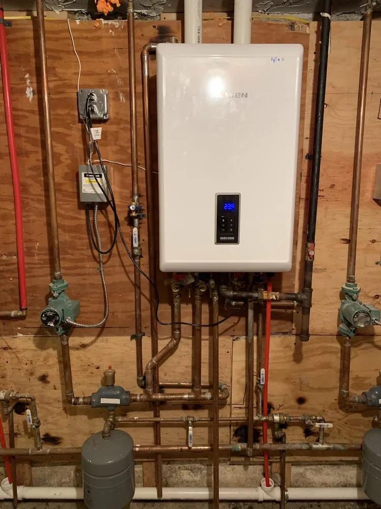 Slide of M&A Plumbing and Heating