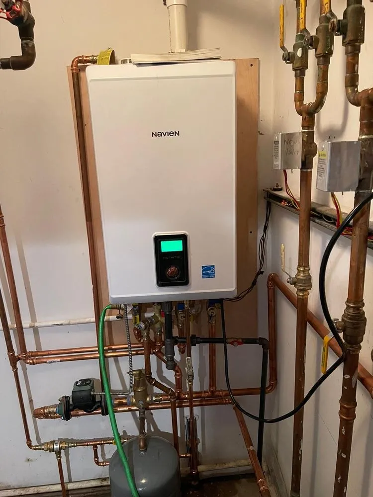 Slide of M&A Plumbing and Heating