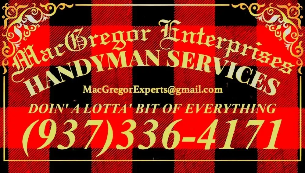 Slide of MacGregor Enterprises Handyman Services