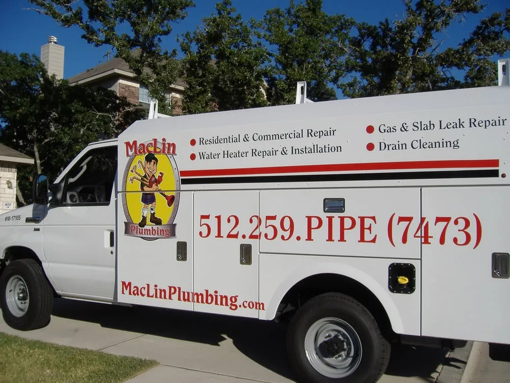 Slide of MacLin Plumbing